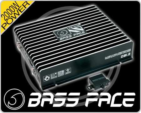 Bass Face DB1.2 2000W Monoblock Car Amplifier